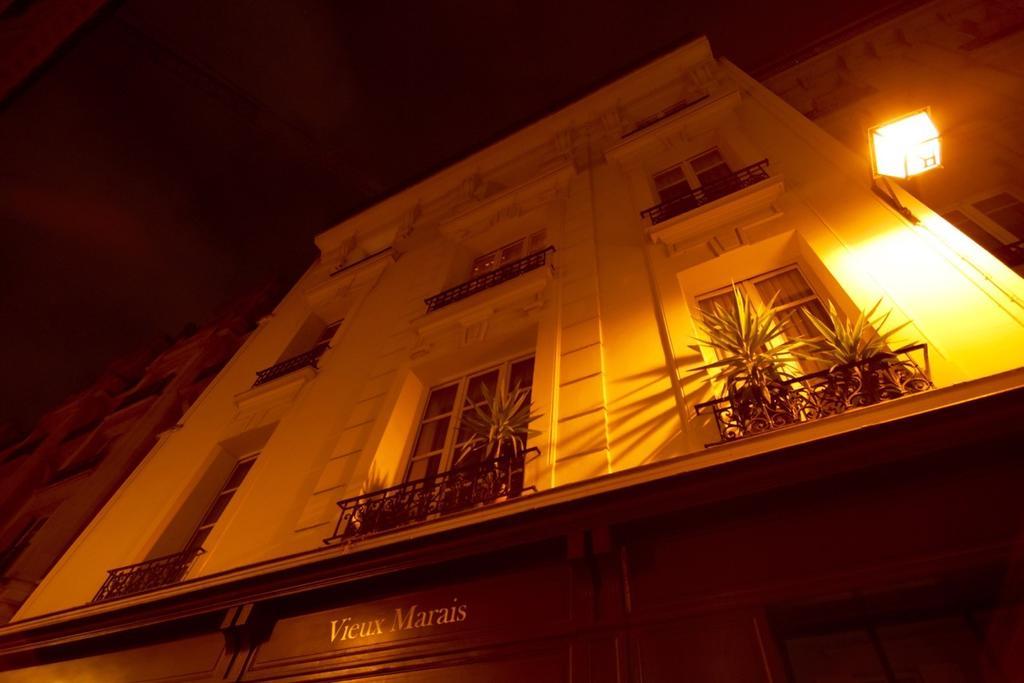 Hotel Du Vieux Marais Paříž Exteriér fotografie